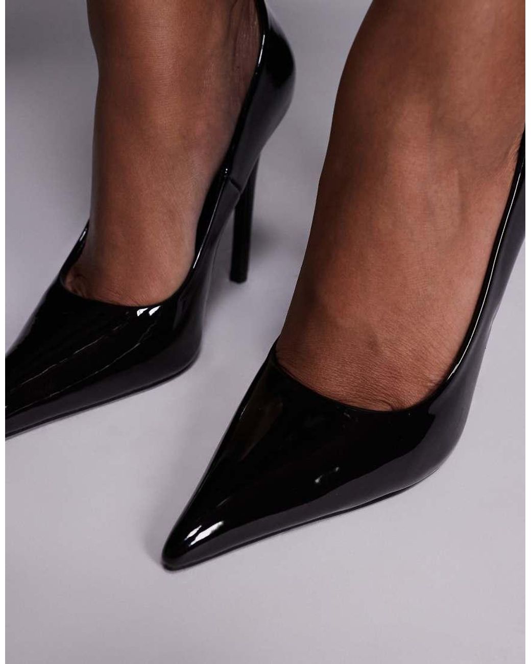 SIMMI Black Simmi London Alez Heeled Pumps