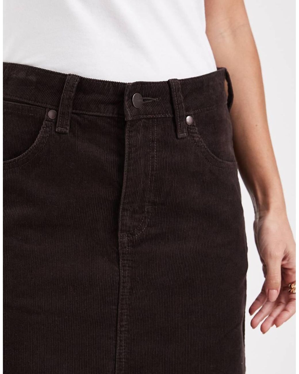 Wrangler White Maxi Skirt
