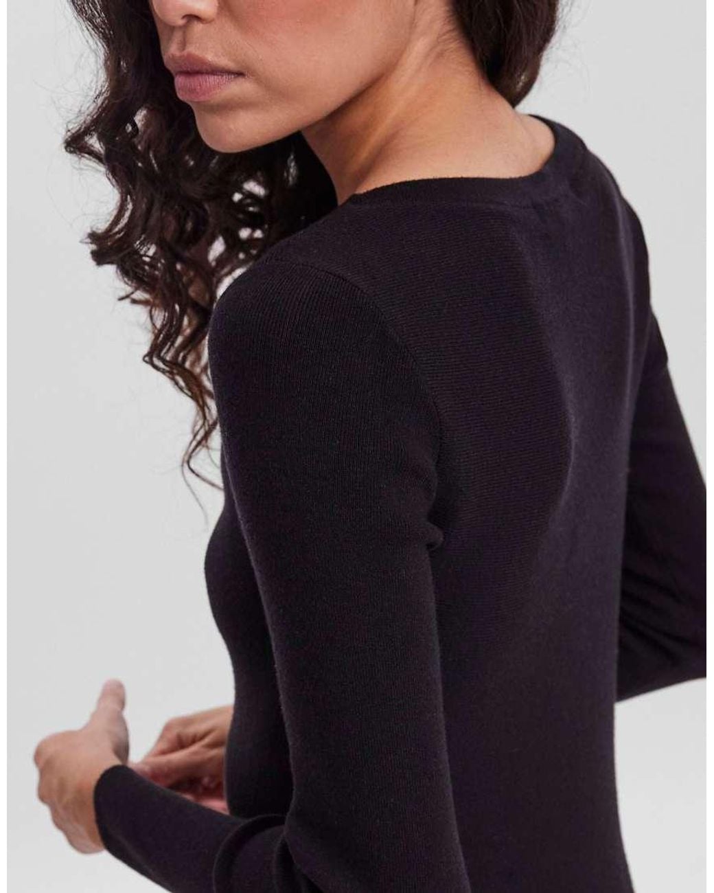 Vero Moda Black Knitted Dress