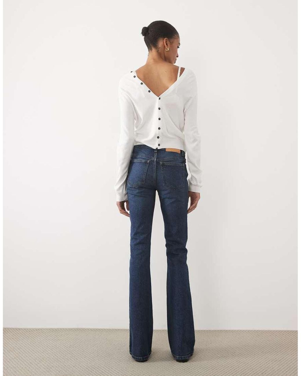 ASOS Blue Asos Design Tall Bootcut Flare Jean