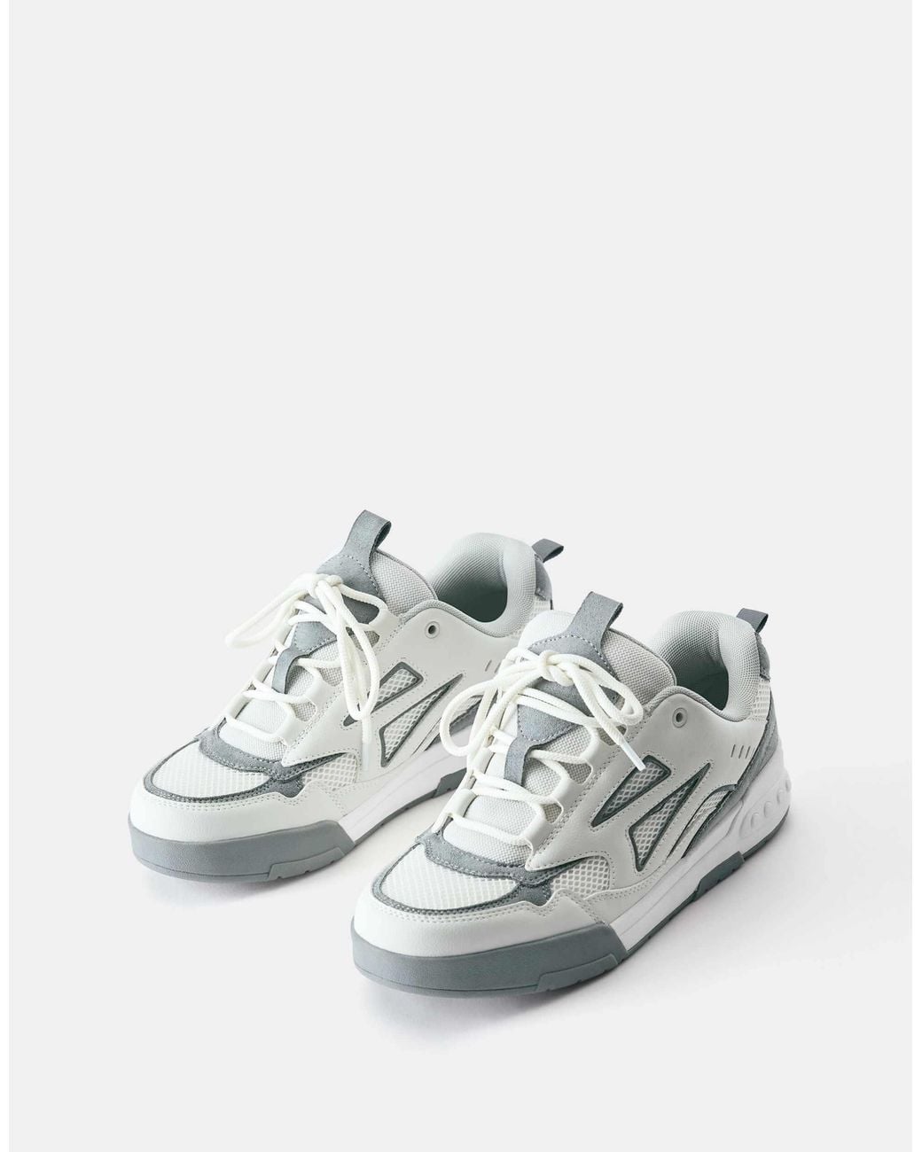 Pull&Bear Skate-sneaker in White für Herren