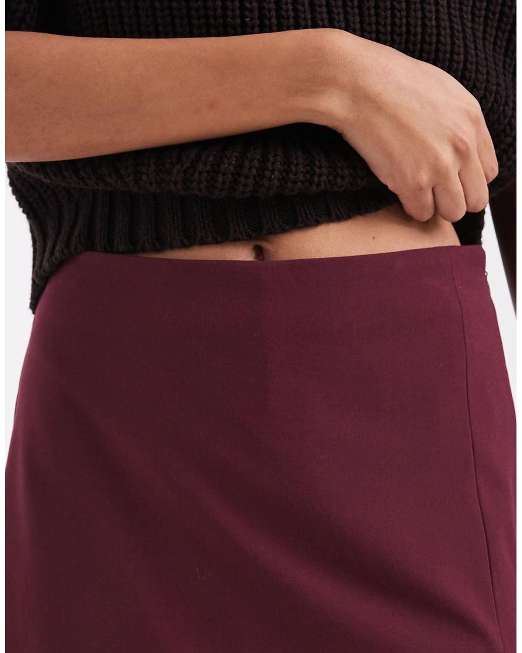 ASOS Tailored Pelmet Mini Skort With Split