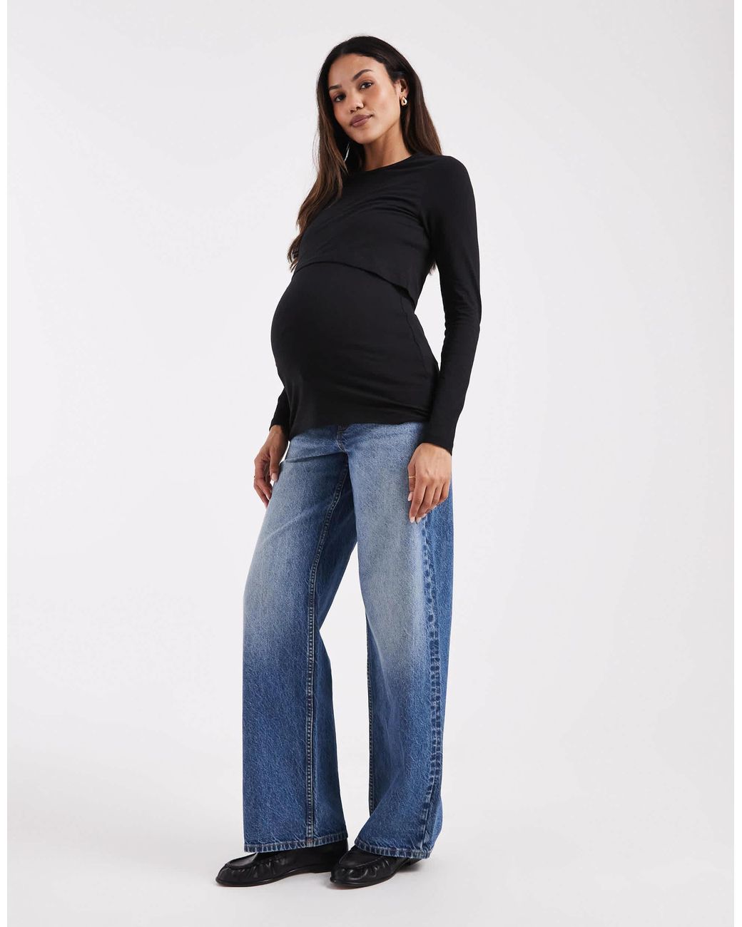 Mamalicious - top Mama.licious en coloris Blue