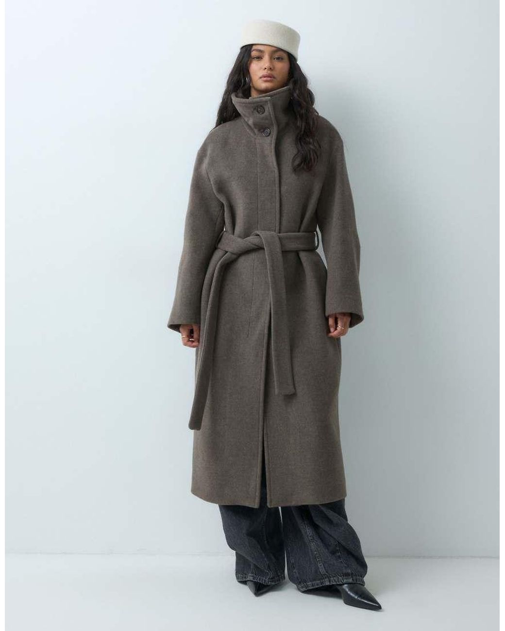 ASOS Natural Pillbox Hat