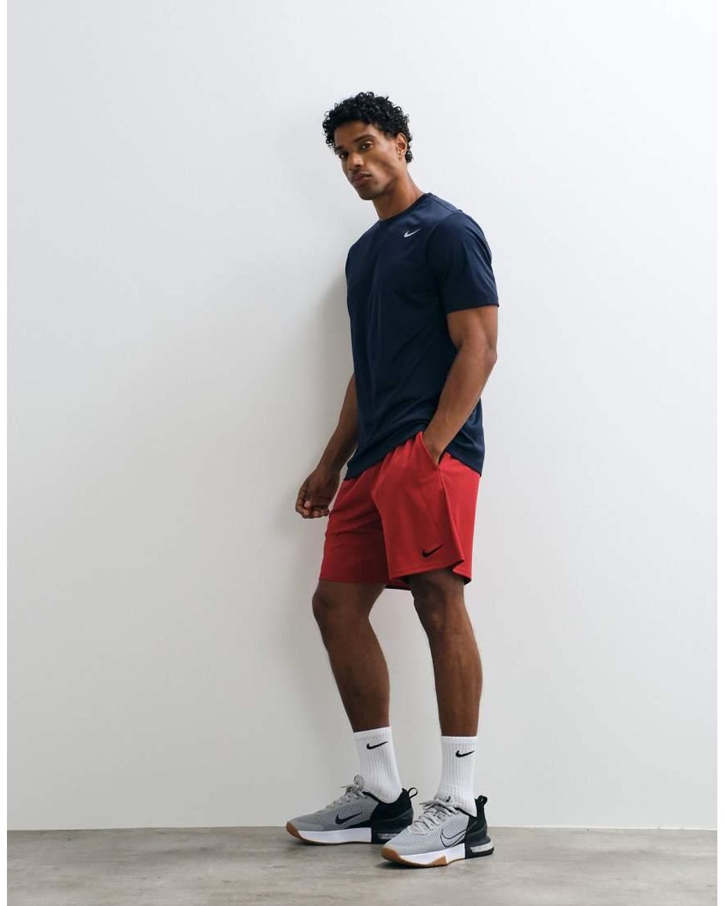 Nike Blue Dri-fit Flex T-shirt for men