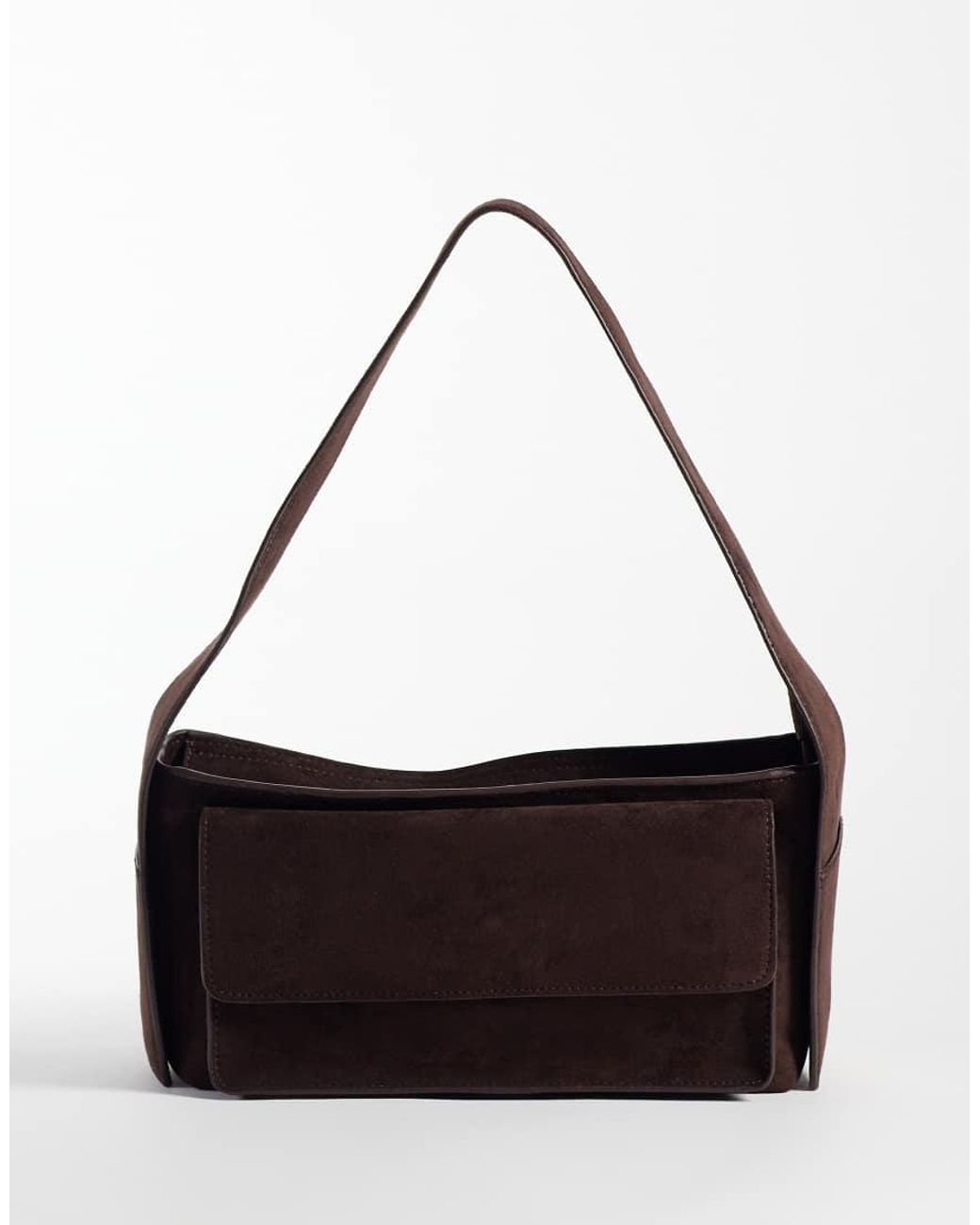 Borsa A Spalla Mini Con Tasca di ASOS in White