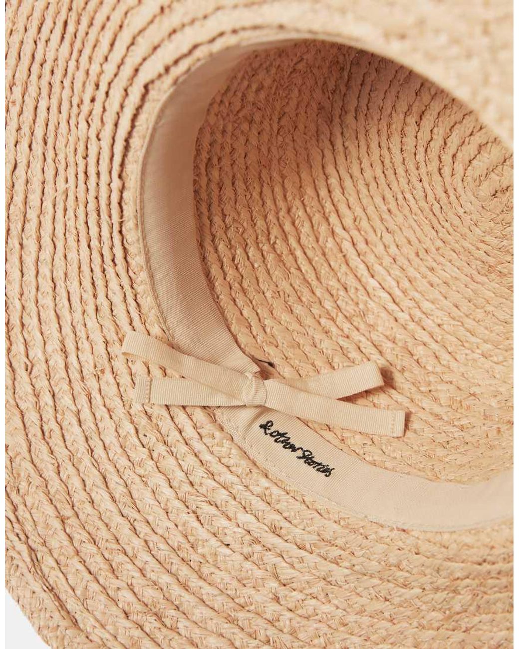 & Other Stories White Straw Fedora Hat