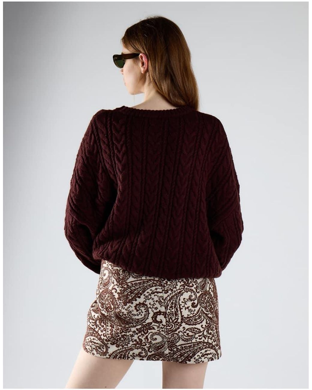 Glamorous Brown Mini Skirt