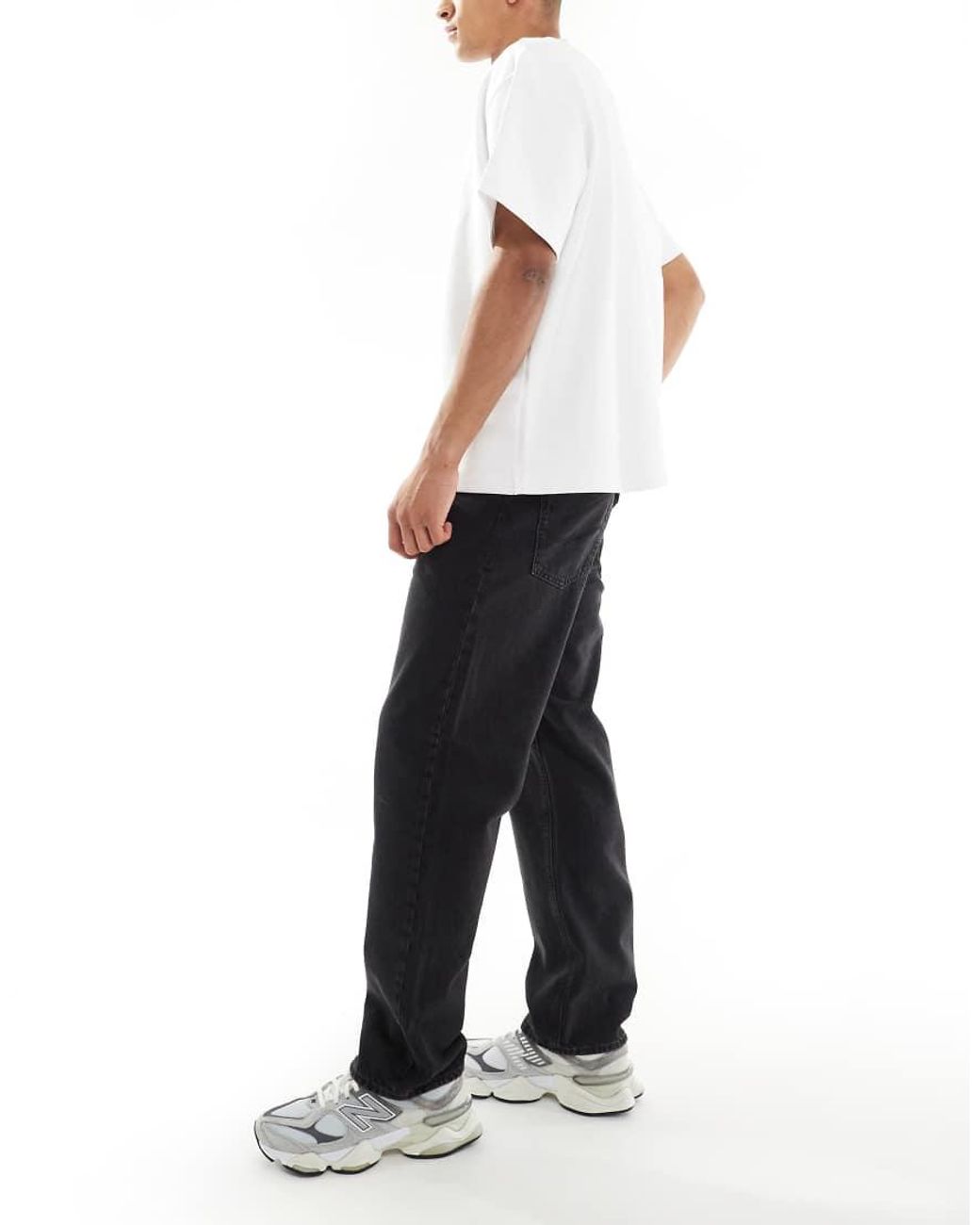 Jack & Jones Black Intelligence Eddie Loose Jeans for men