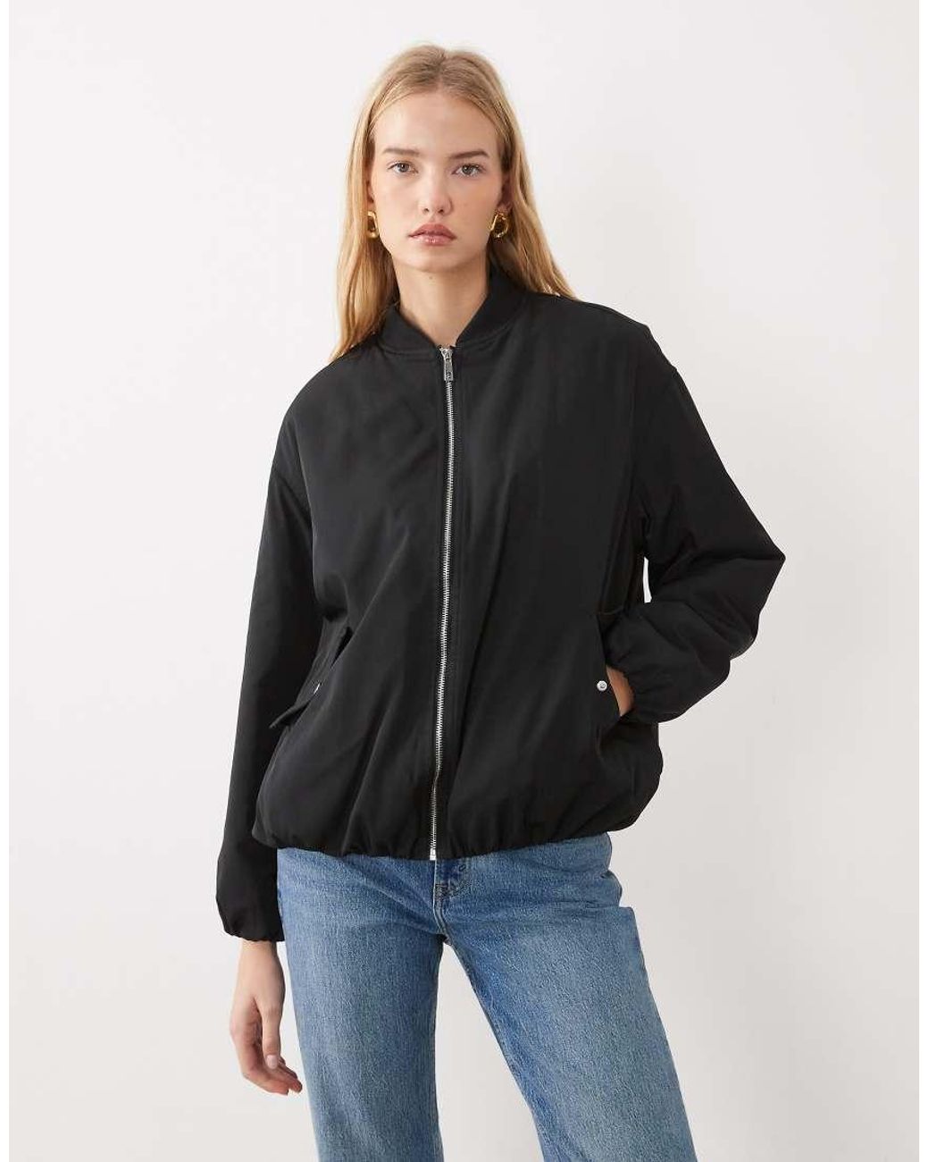 New Look Blue Bomber Jacket