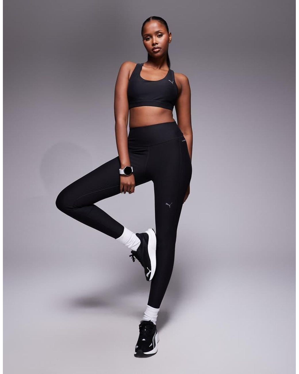 PUMA Blue Cloudspun Sports Bra