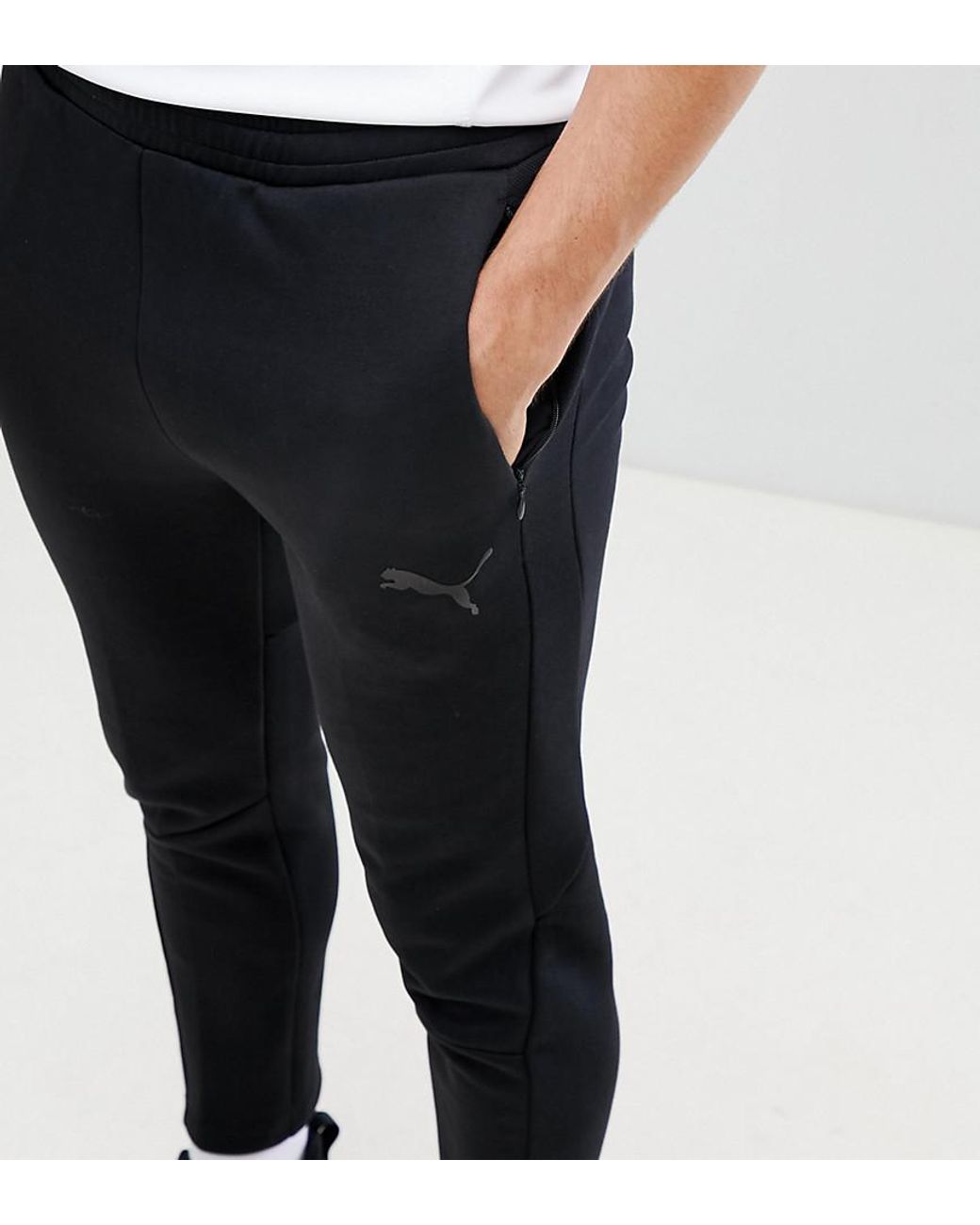 Pantalones de chándal Evostripe Move PUMA de hombre de color Negro | Lyst