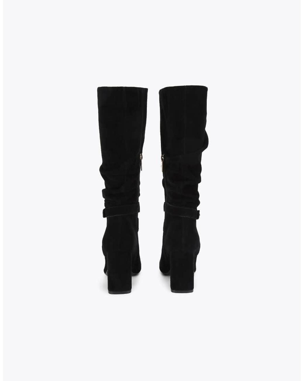Carvela Kurt Geiger Black Jackpot Slouch Knee Boots