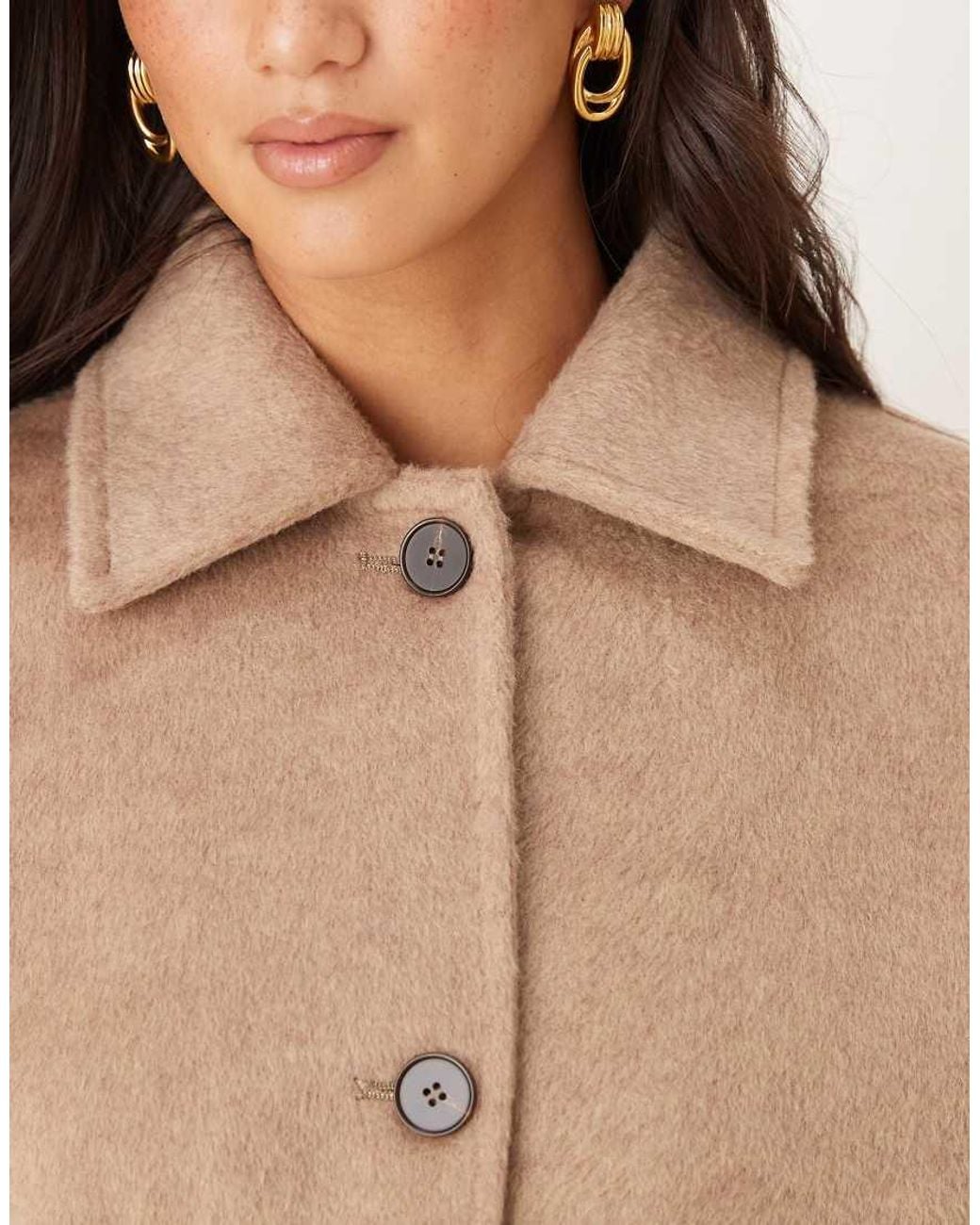 Glamorous Natural Button Up Jacket