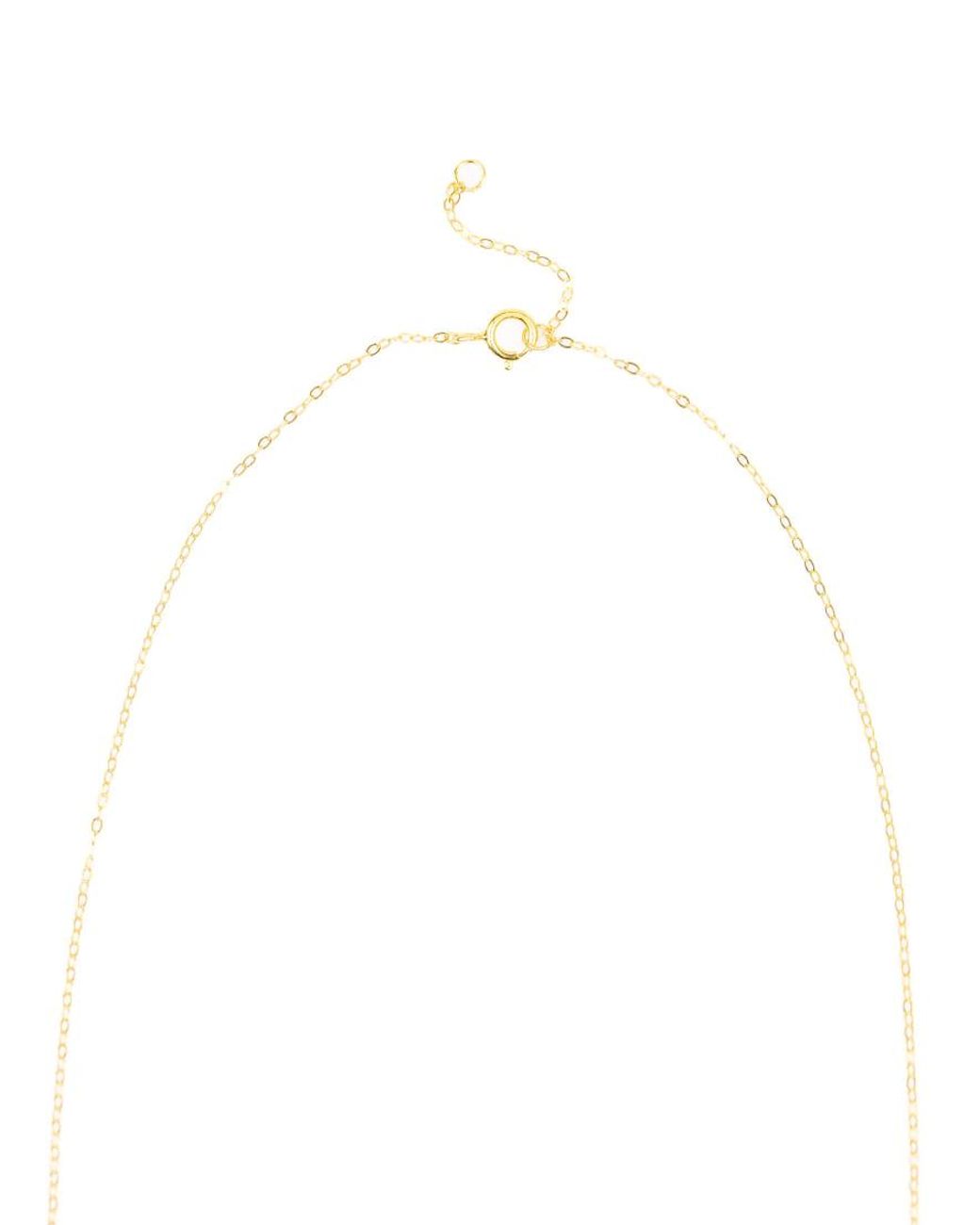 Lovisa White Plated Sterling Cubic Zirconia Cross Necklace