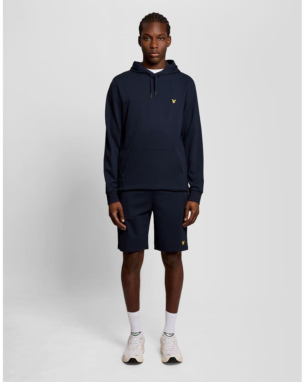 Lyle & Scott Blue Sports Lightweight Hoodie for men
