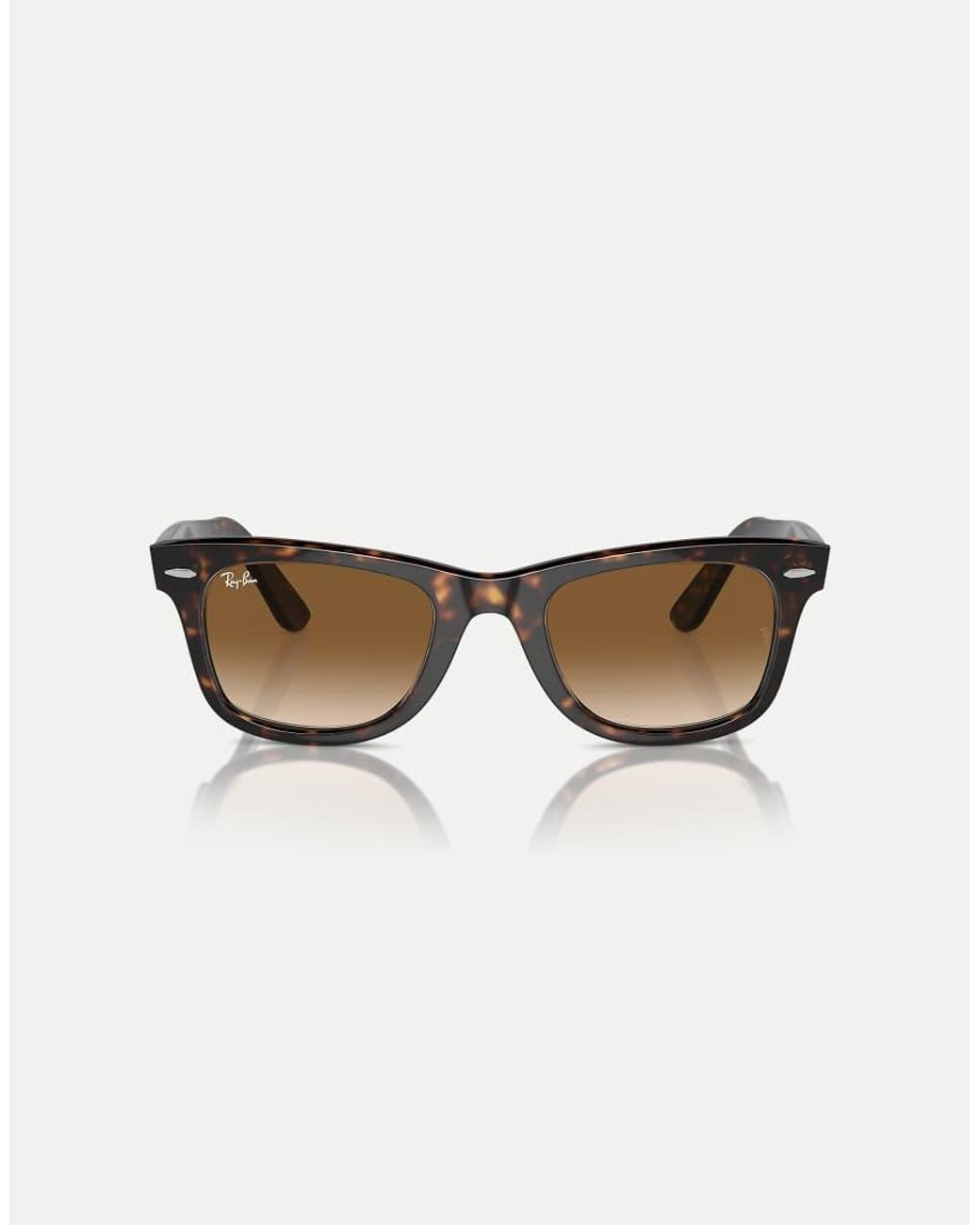 Ray-Ban Natural Original Wayfarer Classic Square Sunglasses With Lens