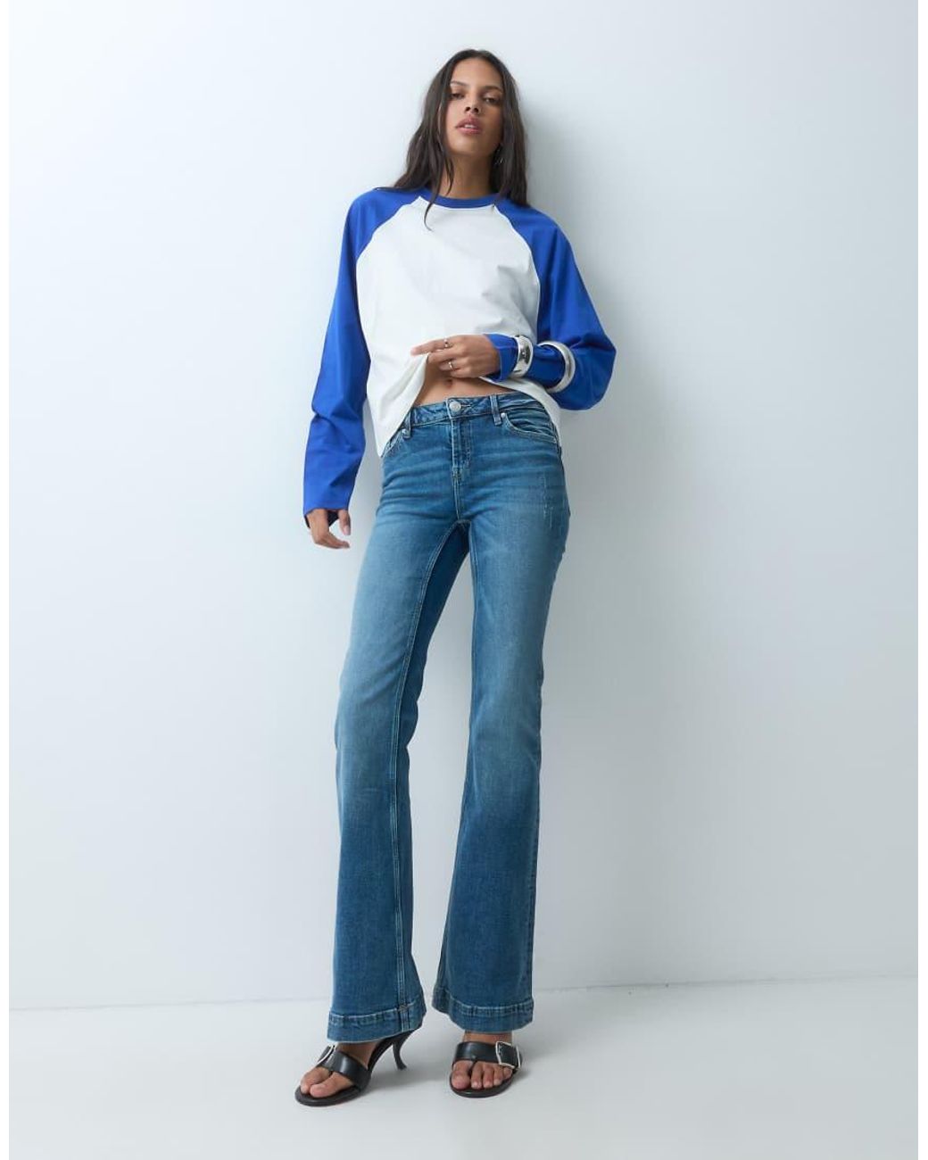Gina Tricot Blue Shaping Jeans