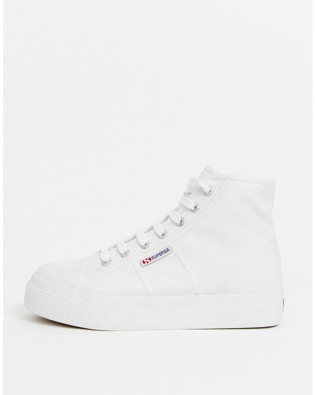 superga high top trainers