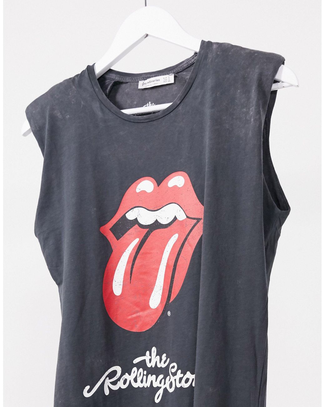 Camiseta Rolling Stones Stradivarius Reduced Rare, 67% OFF | fames.org.br