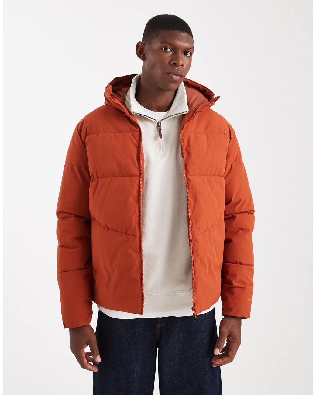 Jack & Jones – pufferjacke in Red für Herren