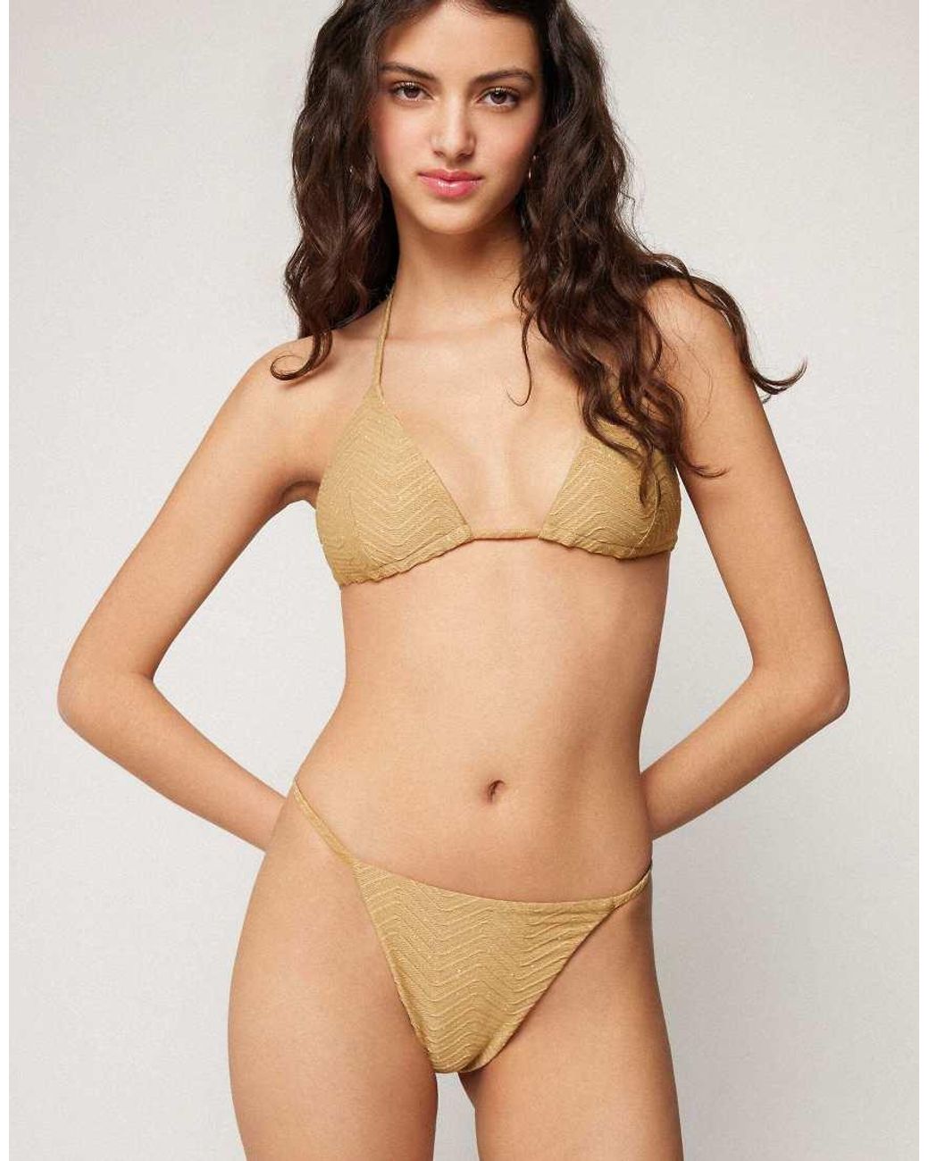 Tezenis Natural Sparkling Touch Bikini Bottoms