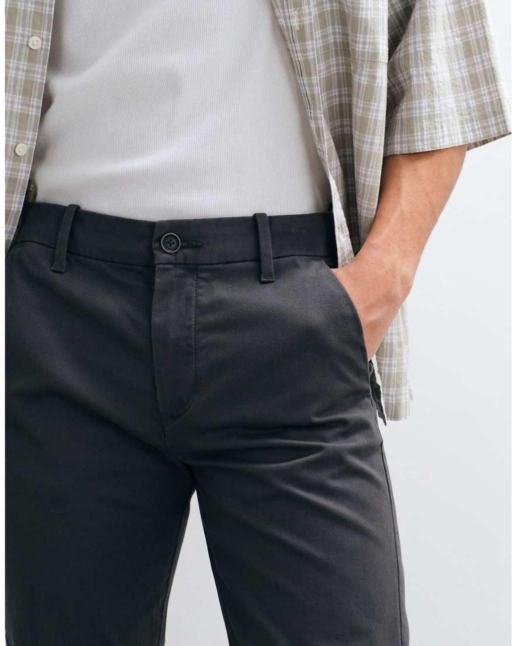 ASOS Blue Skinny Chinos for men