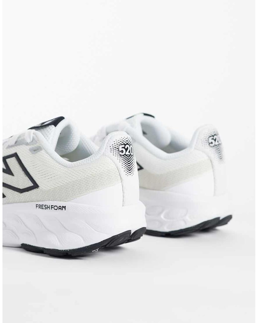 New Balance White 520 Running Trainers