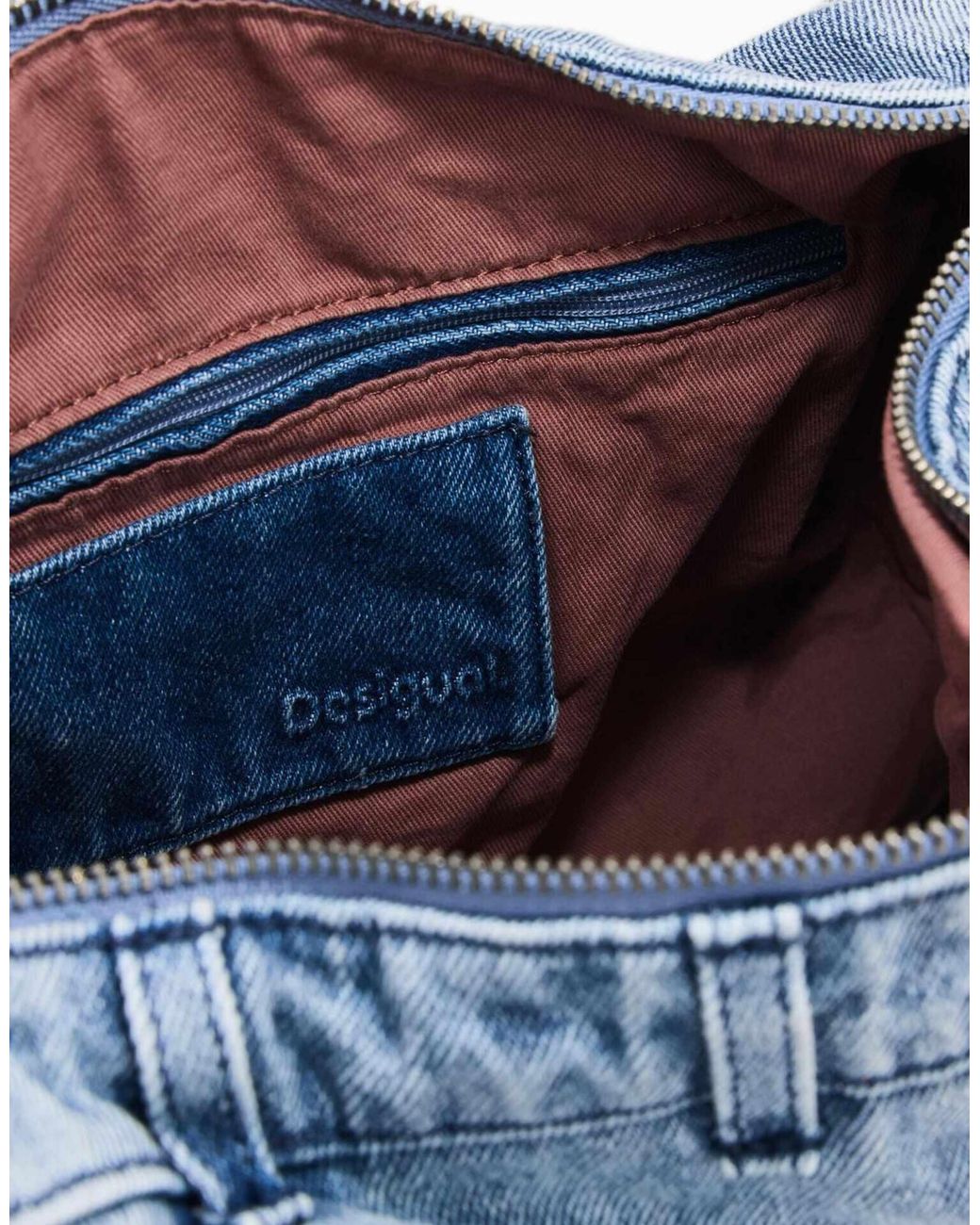 Desigual Blue – jeanstasche
