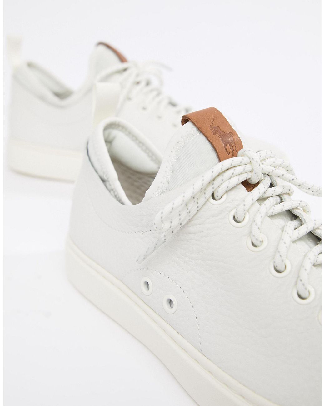 polo dunovin leather sneaker