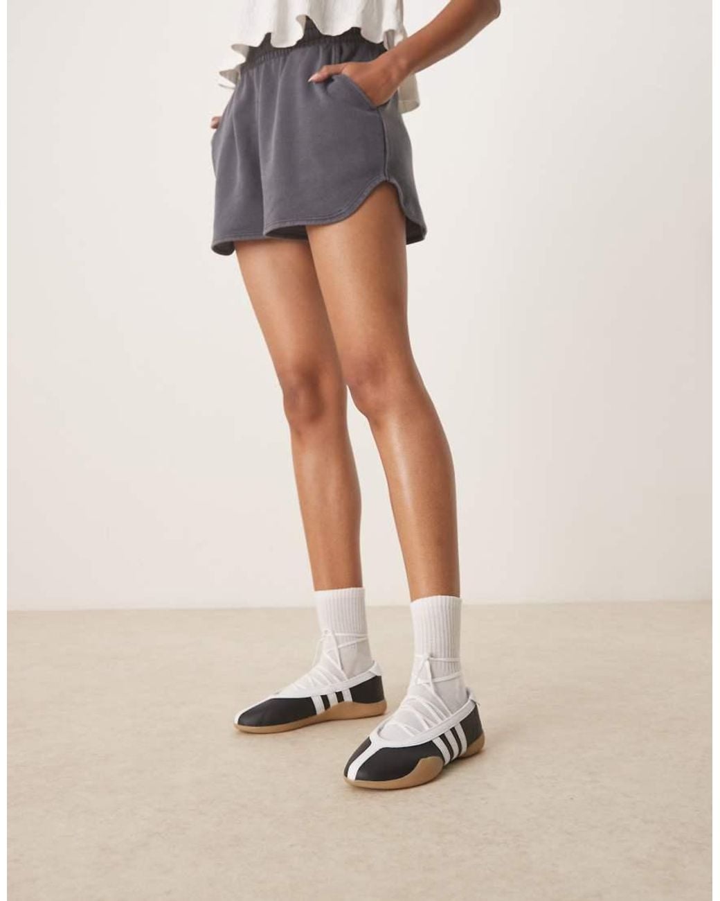 Adidas Originals Natural Taekwondo Mei Ballet Flats