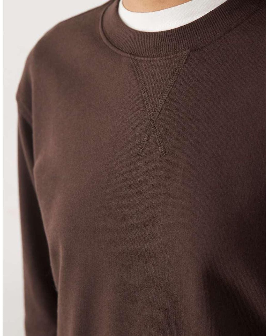 Jdy Brown Sweatshirt Co-ord