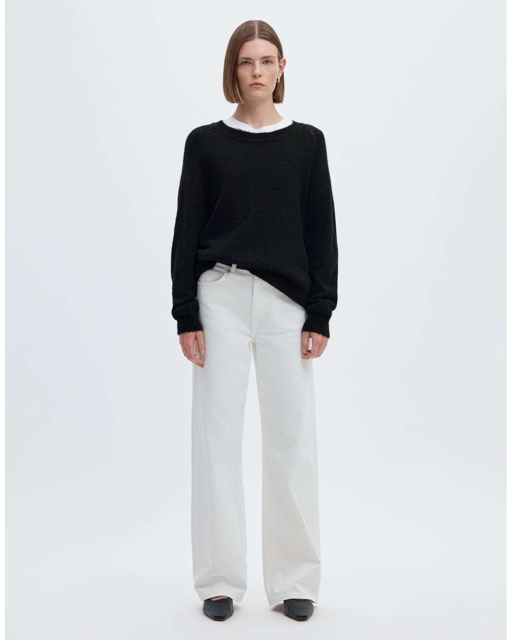 SELECTED Black Pullover