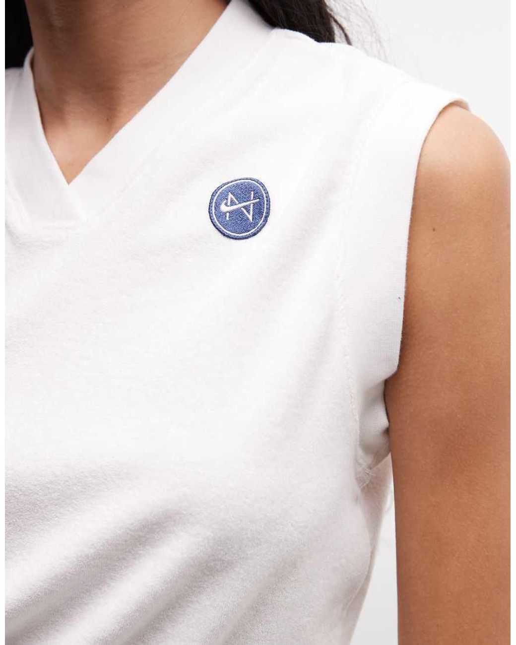 Nike White Chill French Terry Tank