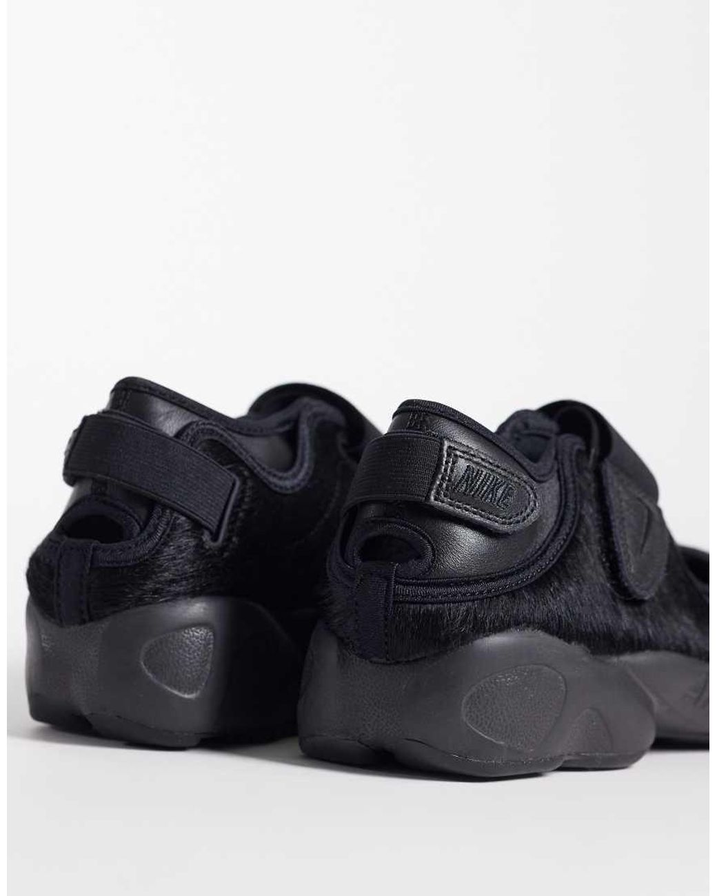 Nike Blue Air Rift Trainers Pony Hair
