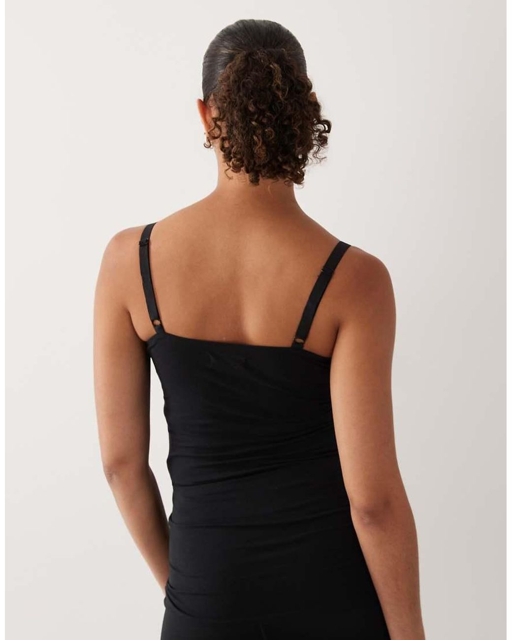 Mama.licious Black Mamalicious Maternity 2 Pack Seamless Cami Top