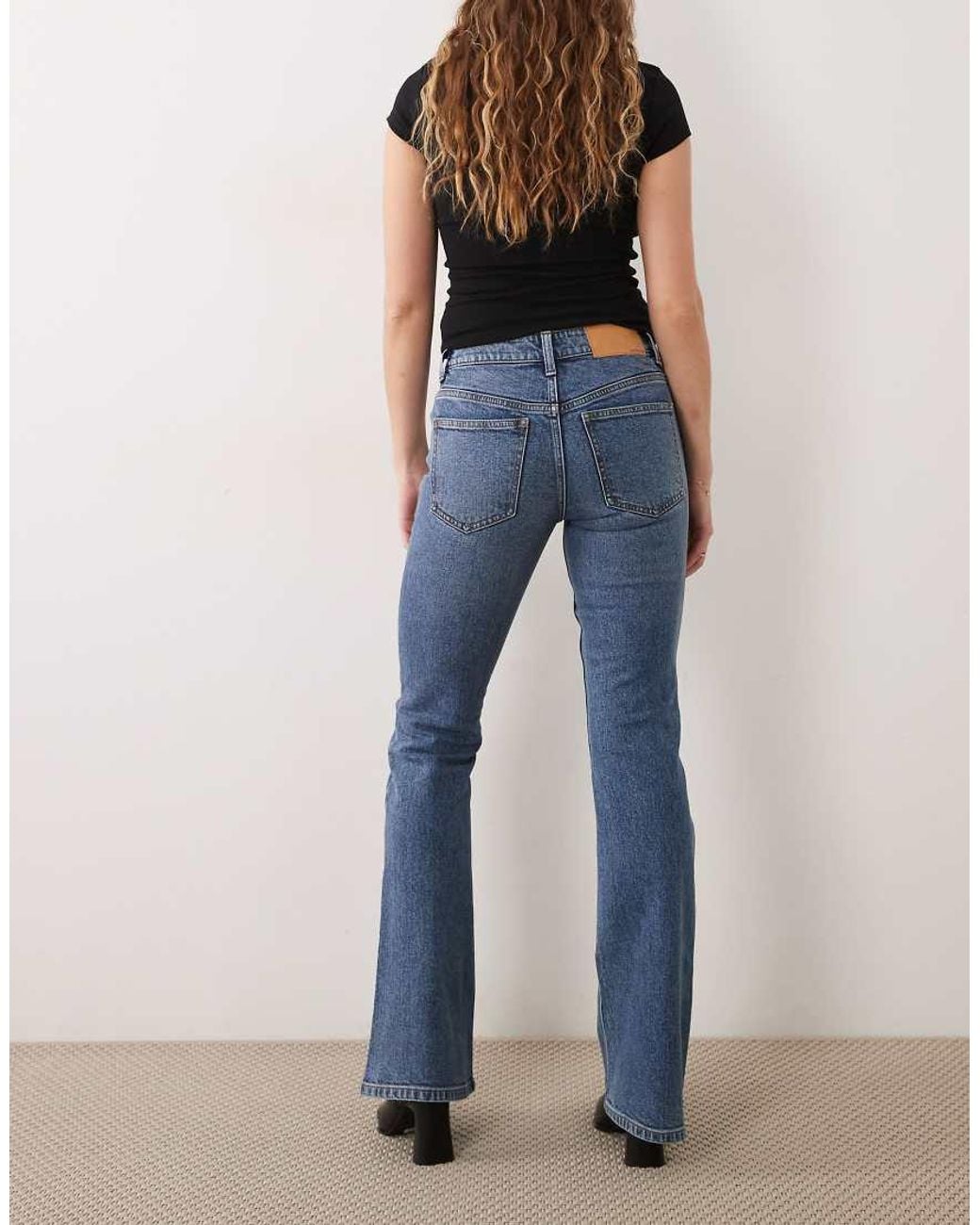 ASOS Blue Bootcut Flare Jean