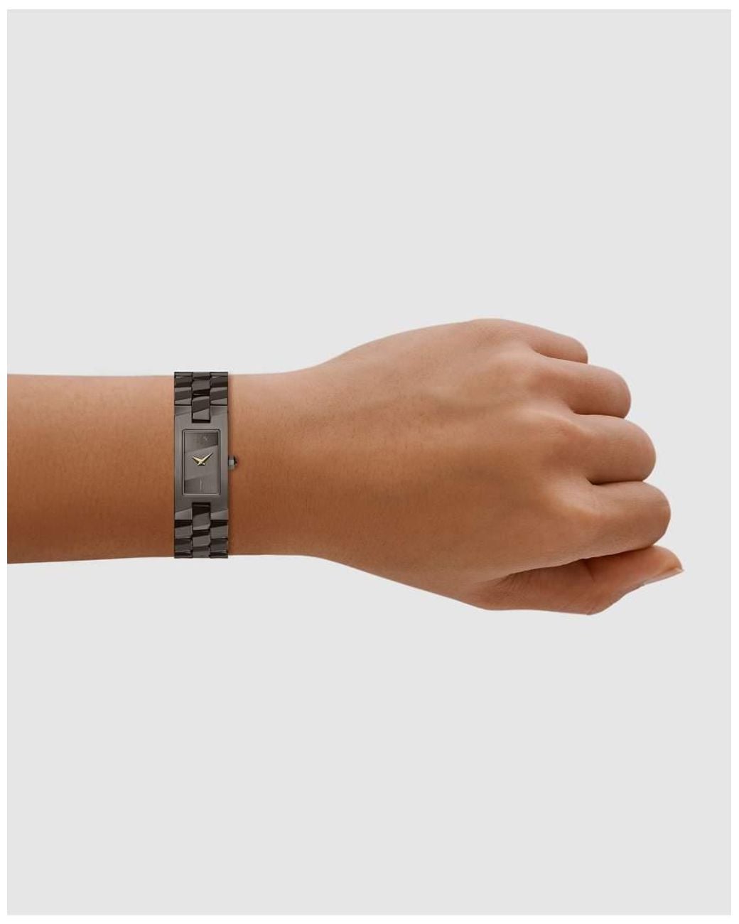 ARMANI EXCHANGE Brown Two-Hand Stainless Steel Watch