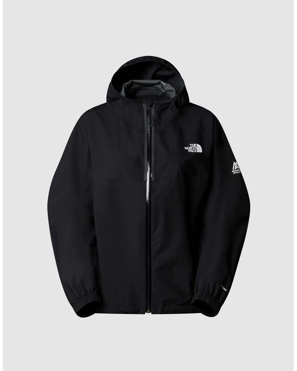 The North Face Black W Mountain Athletics Rainlit Hooded Jack
