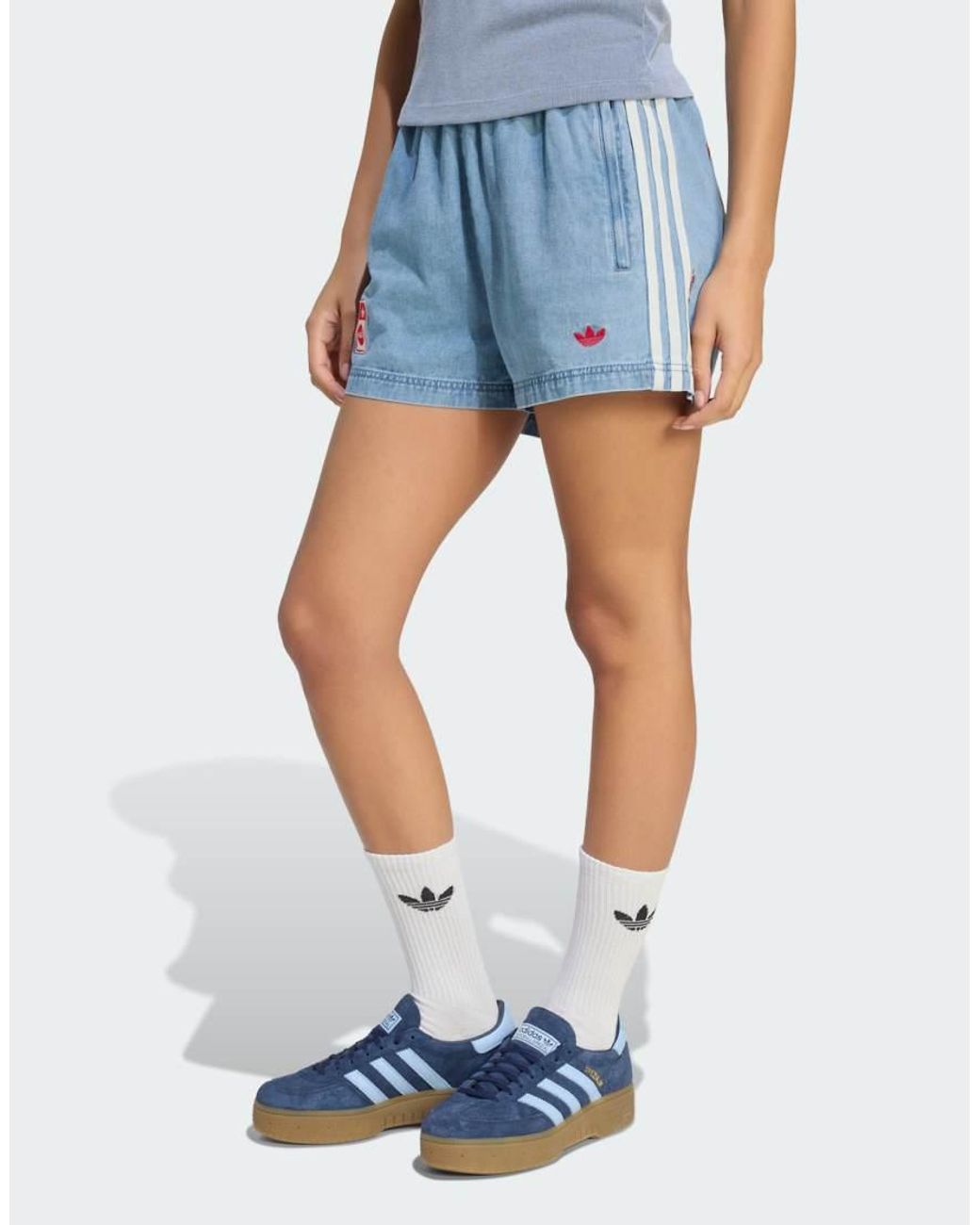 Adidas Originals Blue X Coca-Cola Denim Jorts