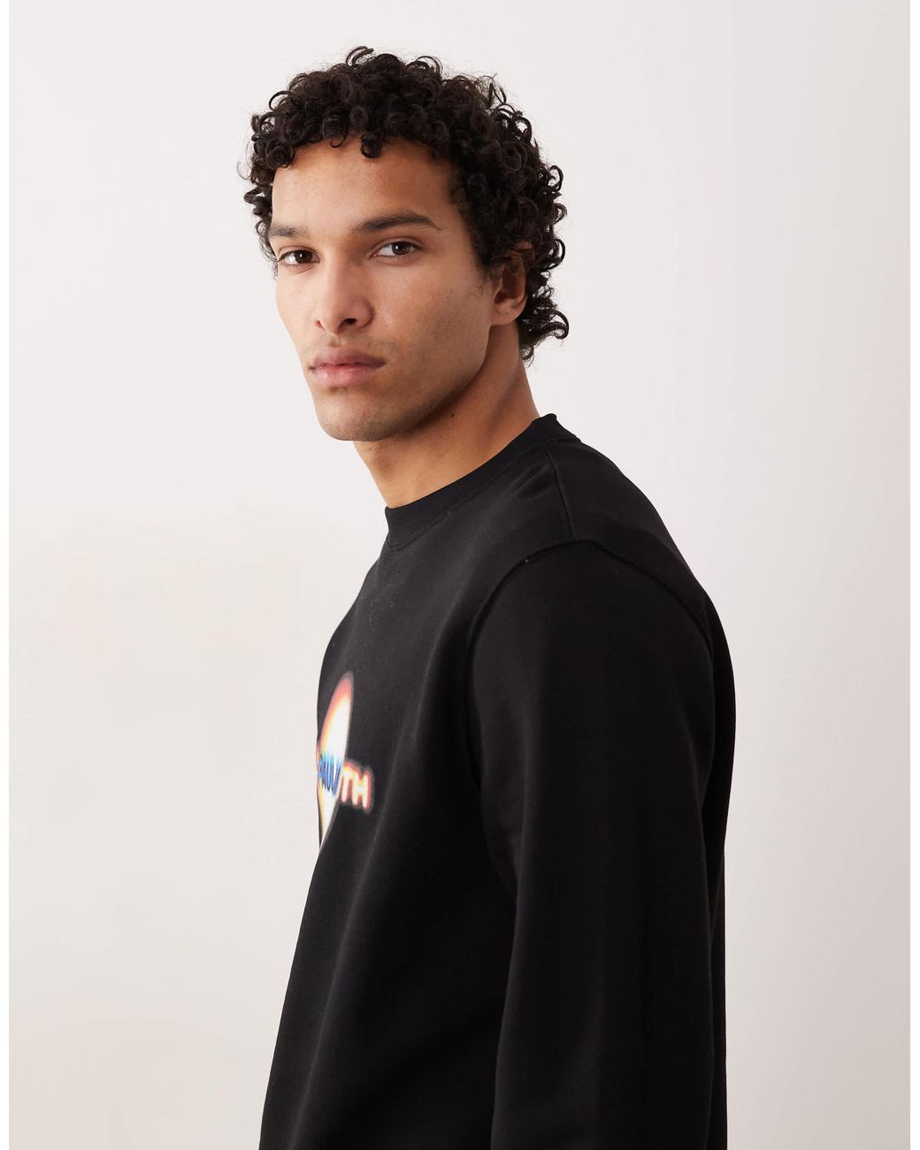 Paul Smith Black Eclipse Graphic Sweatshirt for men