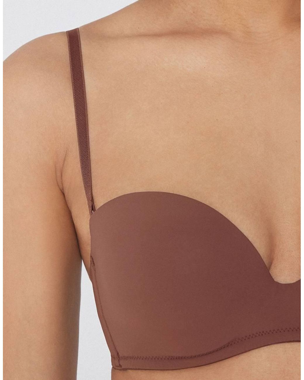 Tezenis Green New York Padded Microfibre Bandeau Bra
