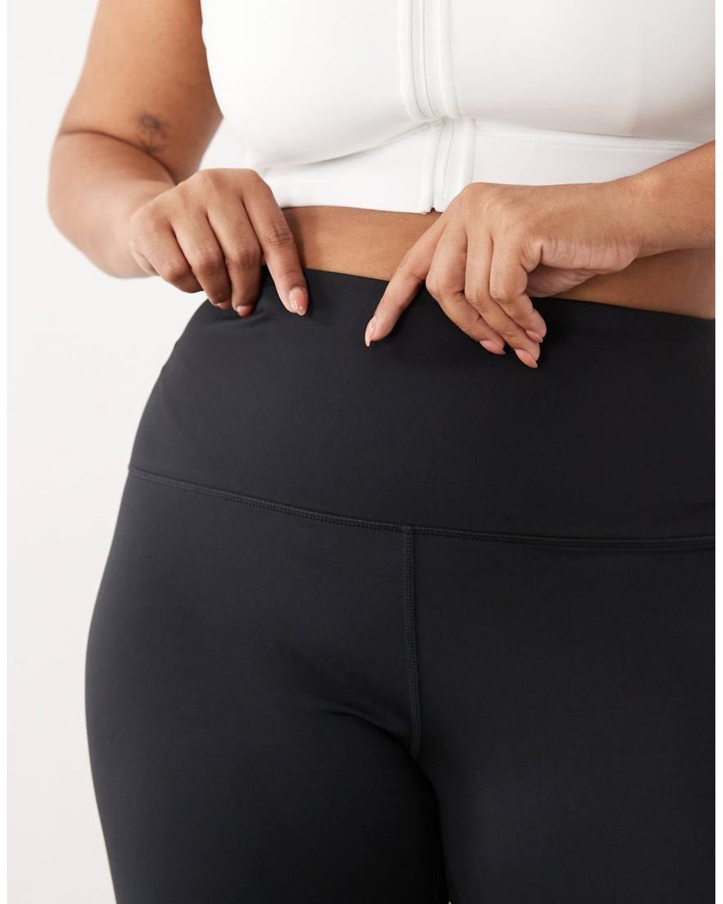 4505 Black Curve Icon Active Bum Sculpt High Waist Gym legging With Inner Pocket