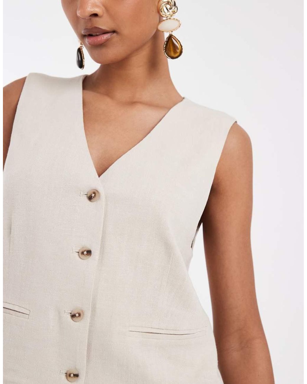 Pieces Mix En Match in het Natural