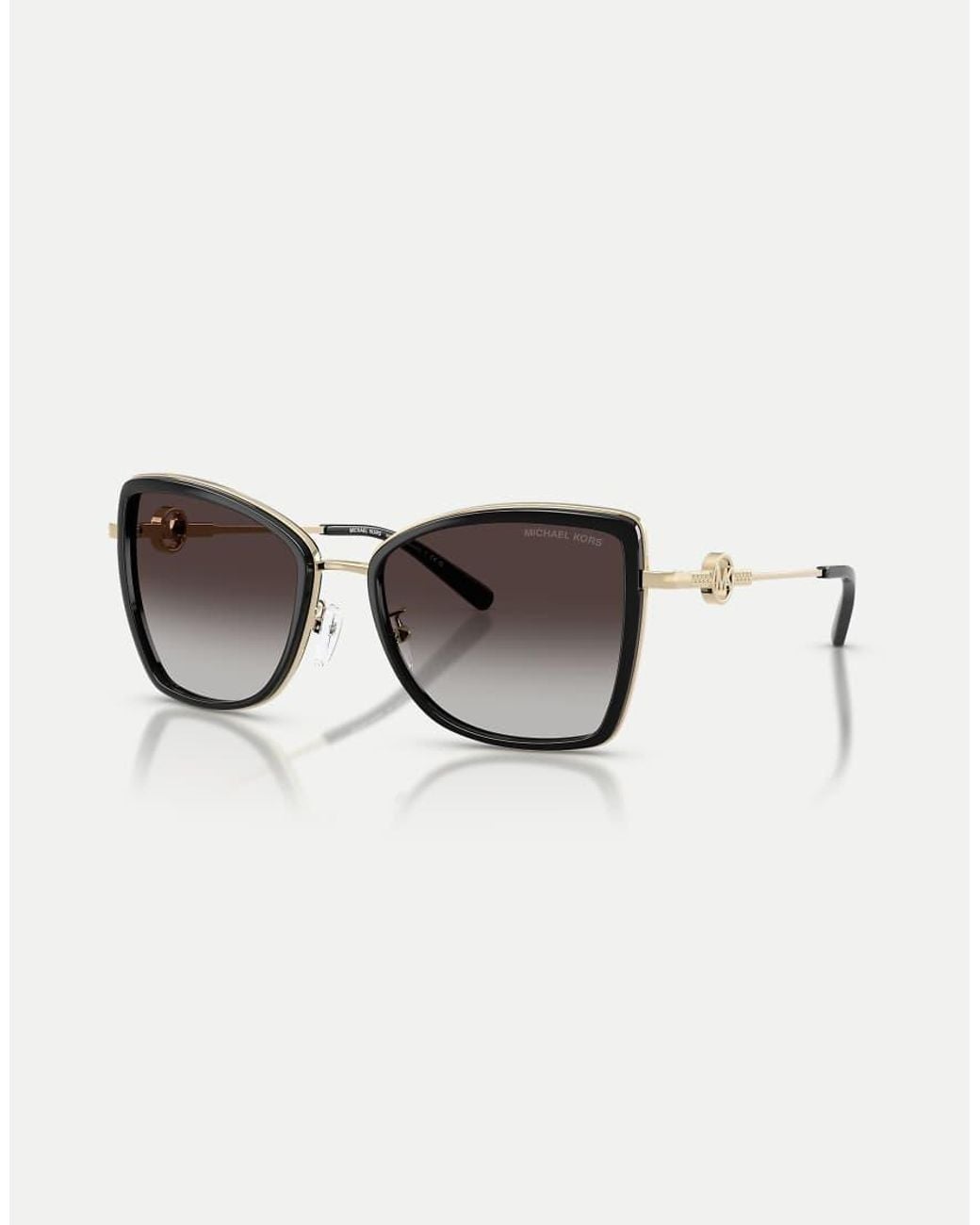 Michael Kors Metallic Corsica Butterfly Sunglasses With Lens