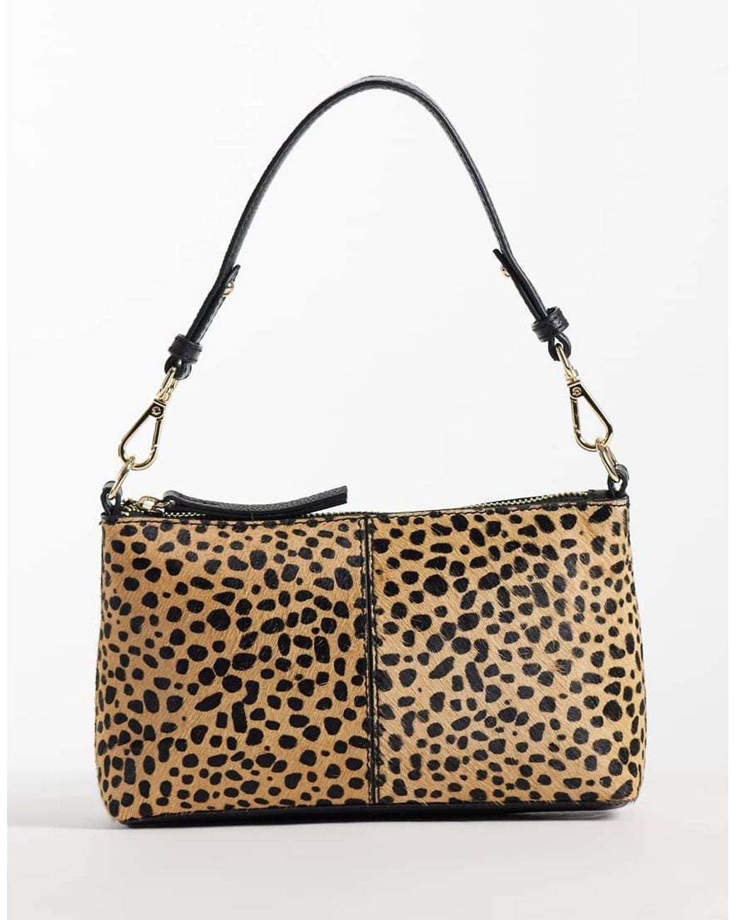 Accessorize Metallic Handheld Shoulder Bag With Crossbody Strap