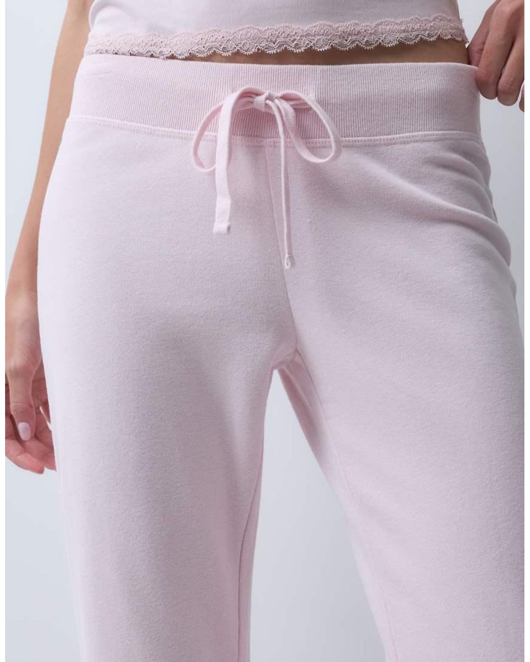 Hollister Purple Low Rise baggy joggers