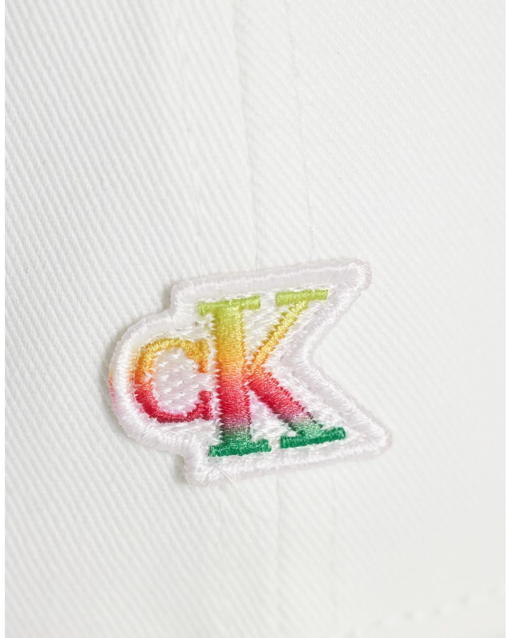 Calvin Klein – pride – kappe in White für Herren