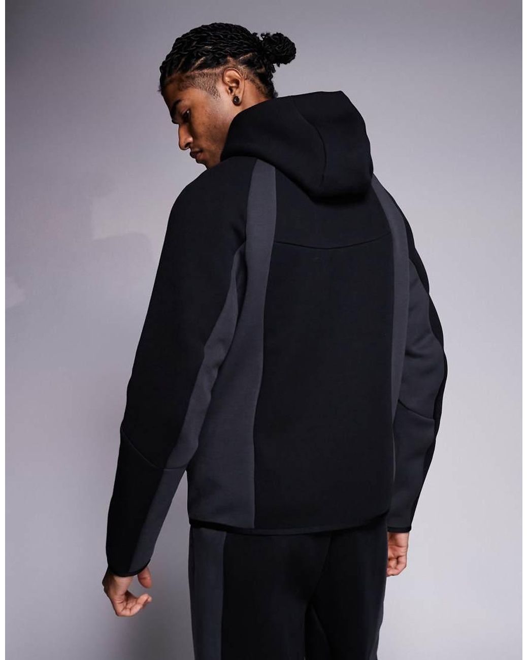 Nike Blue Tech Fleece Pro Full Zip Hoodie for men