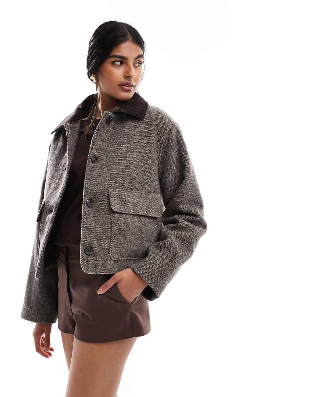 Giacca di ASOS in Brown